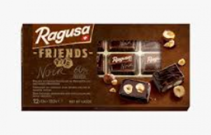 Ragusa Classic dark chocolate perlin